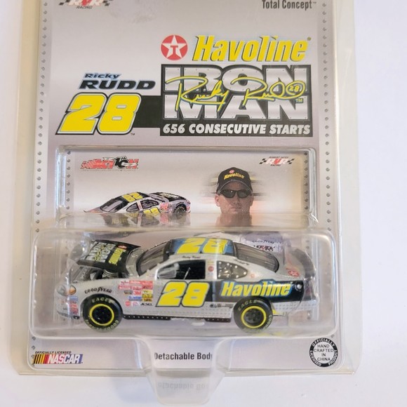 Vintage Racing Champions Havoline Ricky Rudd Iron Man Ford Taurus NASCAR. New. - Picture 3 of 6